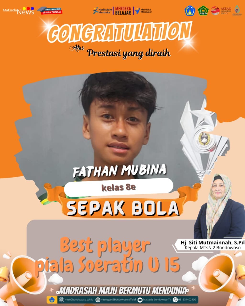 ​Prestasi Gemilang di Ajang Piala Soeratin U-15!